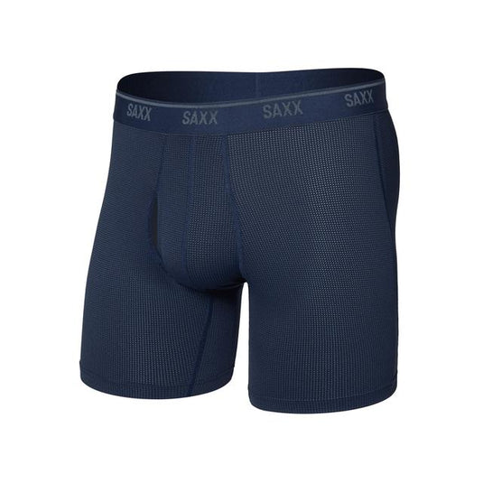 Dark Slate Gray Men's Quest Quick-Dry Mesh Boxer Briefs
