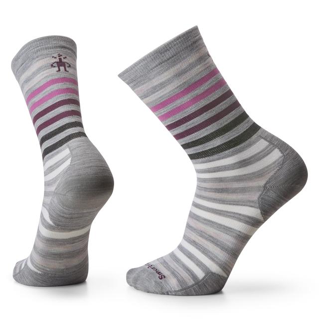 Load image into Gallery viewer, Light Slate Gray Unisex Everyday Spruce Street Crew Socks
