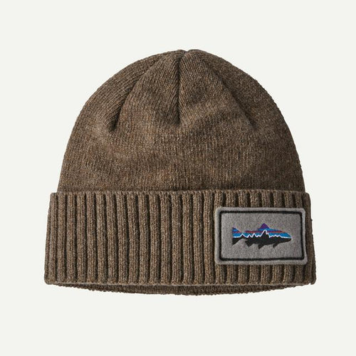 Beige Brodeo Beanie
