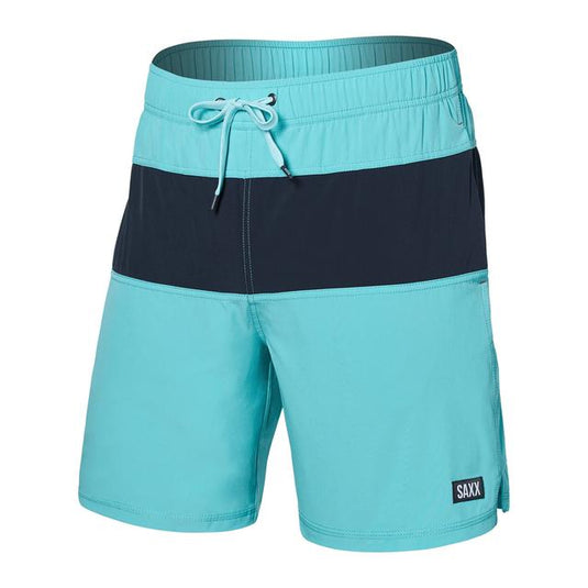 Medium Aquamarine Men's Oh Buoy 2N1 Swim Shorts