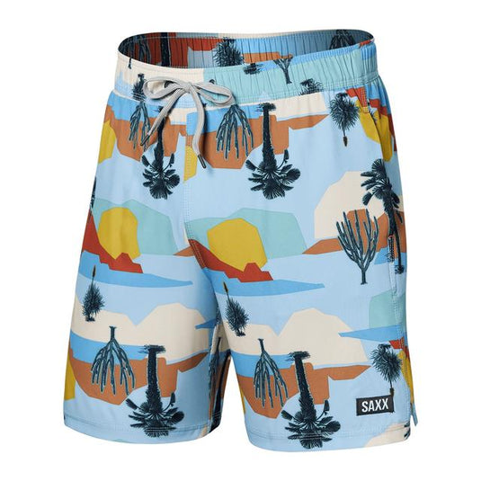White Smoke Men's Oh Buoy 2N1 Swim Shorts