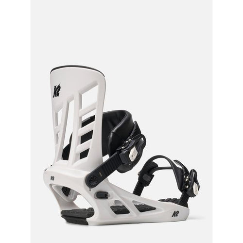 White Smoke Indy Men's Snowboard Bindings 2026