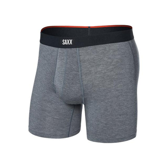 Dim Gray Men's Vibe Xtra Soft Comfort Boxer Briefs