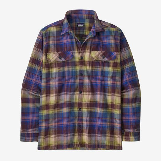 Dim Gray Men's L/S Organic Cotton MW Fjord Flannel Shirt