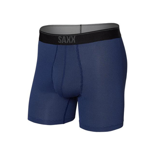 Dark Slate Gray Men's Quest Quick-Dry Mesh Open Fly Boxer Briefs