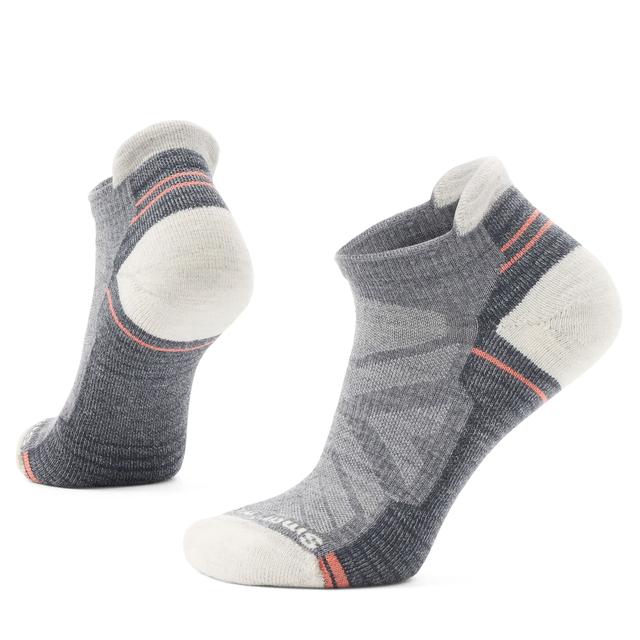 Gray Women's Hike Light Cushion Low Ankle Socks