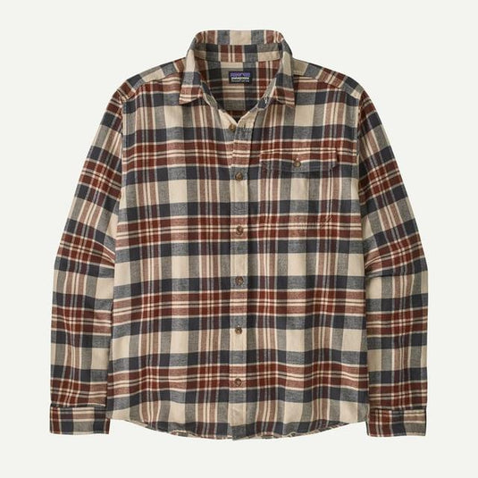 Dark Slate Gray Men's L/S LW Fjord Flannel Shirt