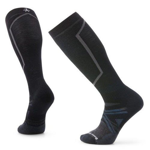 Dark Slate Gray Unisex Ski Over The Calf Socks