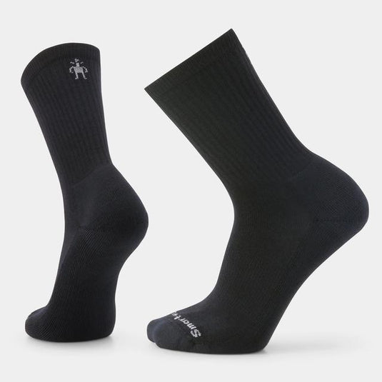 Lavender Unisex Everyday Solid Rib Crew Socks
