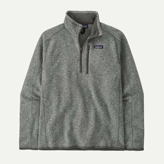 Light Gray Men's Better Sweater 1/4 Zip