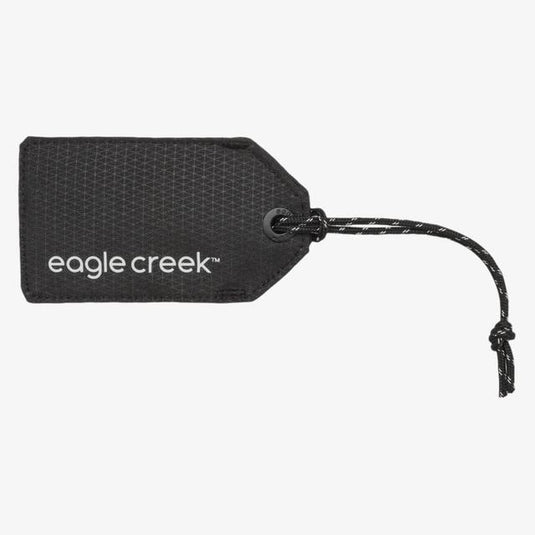Dark Slate Gray Reflective Luggage Tag
