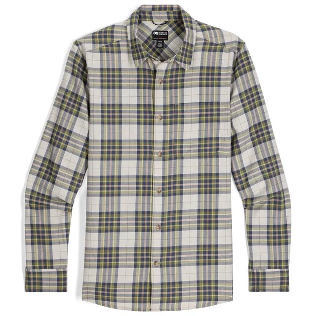 Load image into Gallery viewer, Light Slate Gray Men's Ravenna Flannel Shirt

