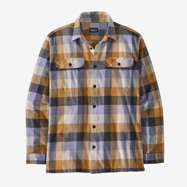 Lavender Men's L/S Organic Cotton MW Fjord Flannel Shirt