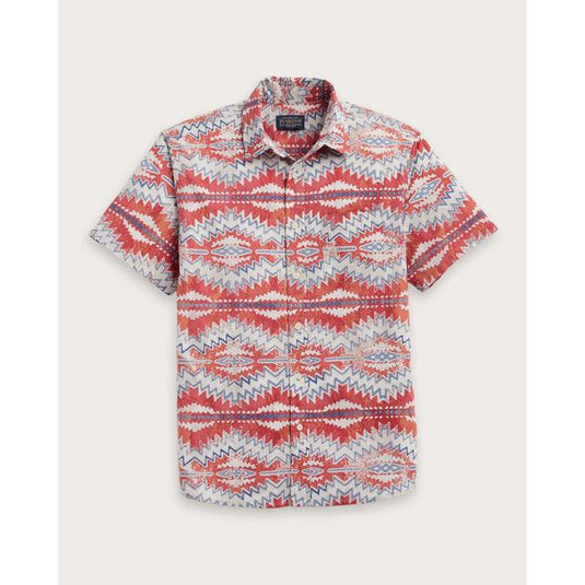 Lavender Men's Shoreline Cotton Shirt