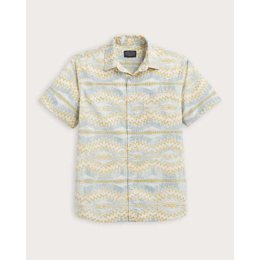 Antique White Men's Shoreline Cotton Shirt