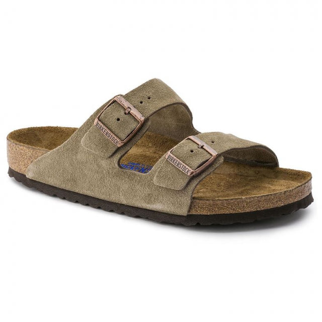 Dim Gray Arizona Soft Footbed Suede Leather