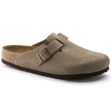 Dim Gray Boston Soft Footbed Suede Leather