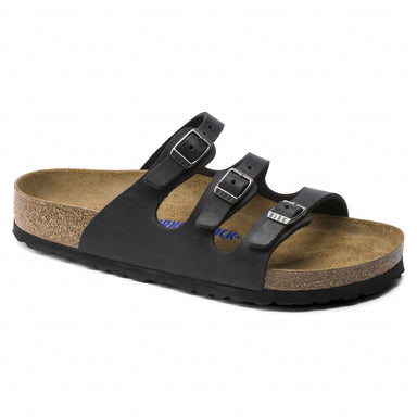 Dark Slate Gray Women's Florida Soft Footbed Oiled Leather