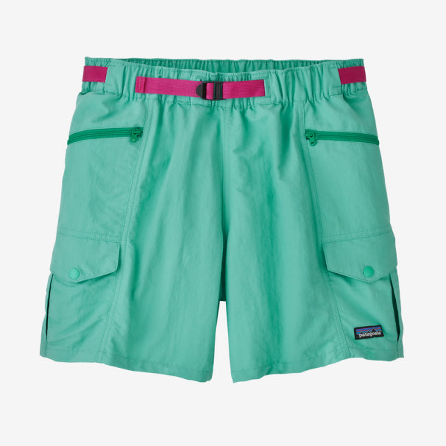 Medium Sea Green Women's Outdoor Everyday Shorts