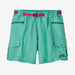 Medium Sea Green Women's Outdoor Everyday Shorts