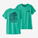 Light Sea Green Women's Cap Cool Daily Graphic Shirt