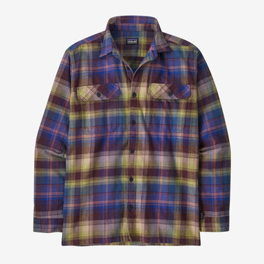 Dim Gray Men's L/S Organic Cotton MW Fjord Flannel Shirt