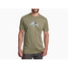 Dark Olive Green Men's Born in the Mountains T