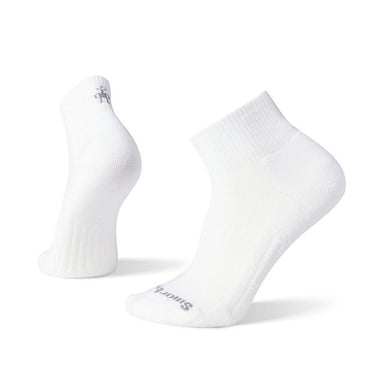 White Smoke Walk Light Cushion Ankle Socks