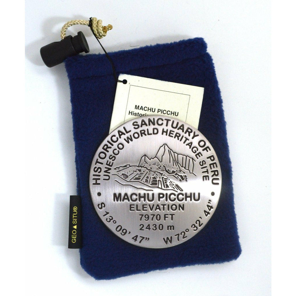 Light Gray Bench Mark Medallion