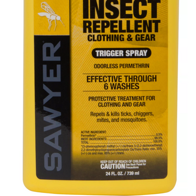 Goldenrod Sawyer Permethrin Insect Repellent for Clothing