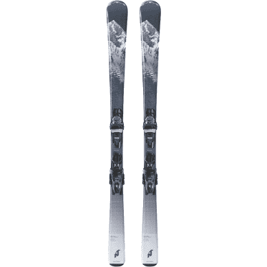 Dim Gray Nordica Wild Belle 74 Skis with TP2 10 Binding